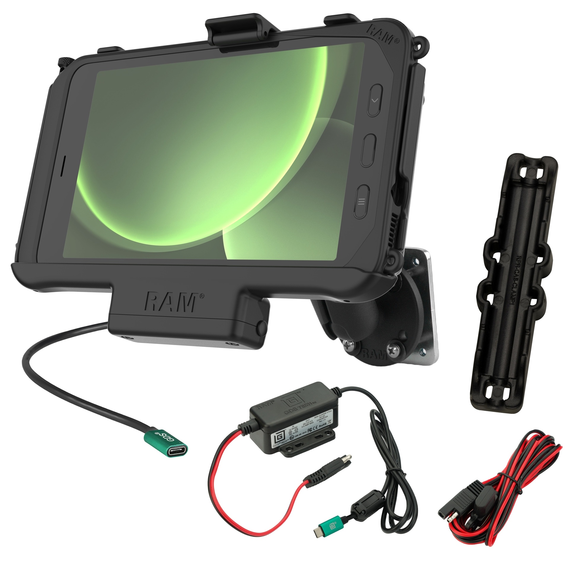 RAM Mount USB-C actieve houder voor Samsung Tab Active5&3 incl mount