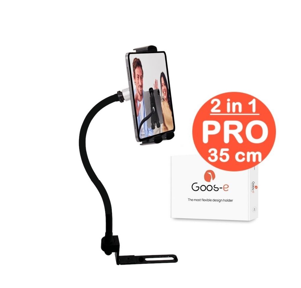 GOOS-E Auto tablet houder + telefoonhouder PRO - kort-35 cm