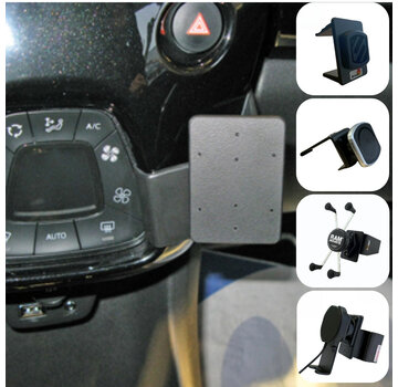 Emounts Peug.108/Cit.C1/Toy.AYGO 14-21 Brodit Proclip met Telefoonhouder keuze