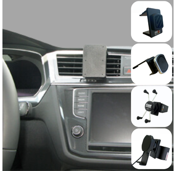 Emounts Proclip VW Tiguan 17-23 Center mount- Brodit Proclip met Telefoonhouder keuze