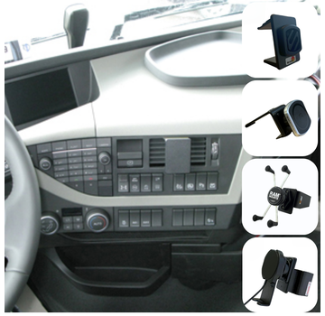 Emounts Proclip Volvo FH/FM/NH series 13- Center mountmet Telefoonhouder keuze