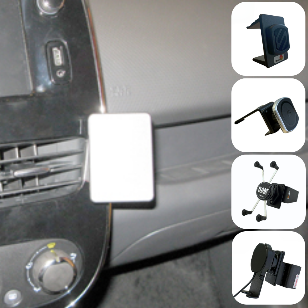 Emounts Proclip Renault Clio IV 13-16 Angled mount met Telefoonhouder keuze
