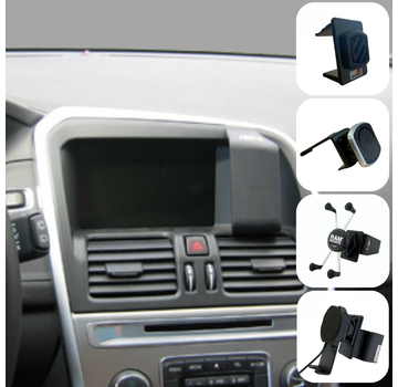 Emounts Proclip Volvo XC60 09-17 Center mount High Right met Telefoonhouder keuze