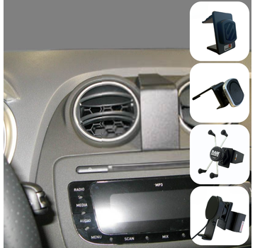 Emounts Proclip Seat Ibiza 09-17 Center mount met Telefoonhouder keuze