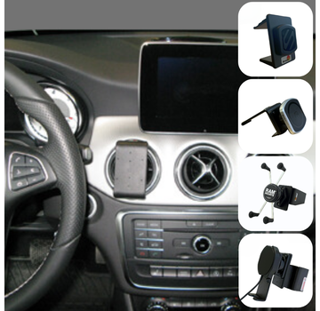 Emounts Proclip Mercedes Benz A-/CLA-Class 13-18 Center mount   met Telefoonhouder keuze