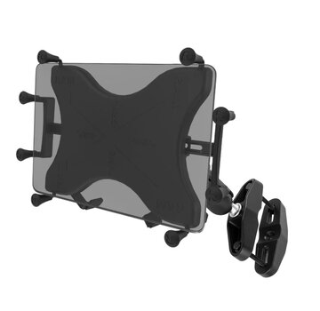 RAM Mount X-Grip Tablethouder 10-11 inch met Universele paalklembevestiging - C Maat