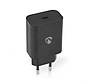Universele USB-C tablet en telefoon snellader, 3 A,( 32 watt) Zwart