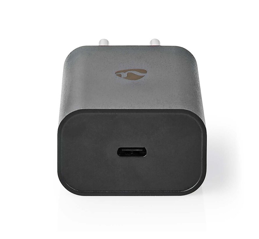 Universele USB-C tablet en telefoon snellader, 3 A,( 32 watt) Zwart
