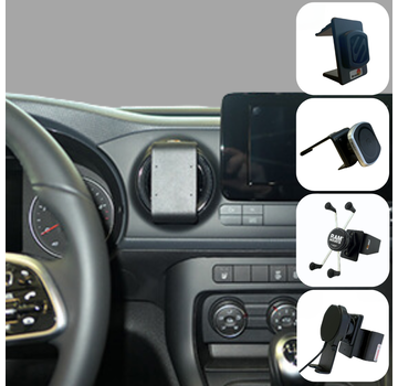 Emounts Proclip Mercedes Benz Citan 22-Center mount met Telefoonhouder keuze