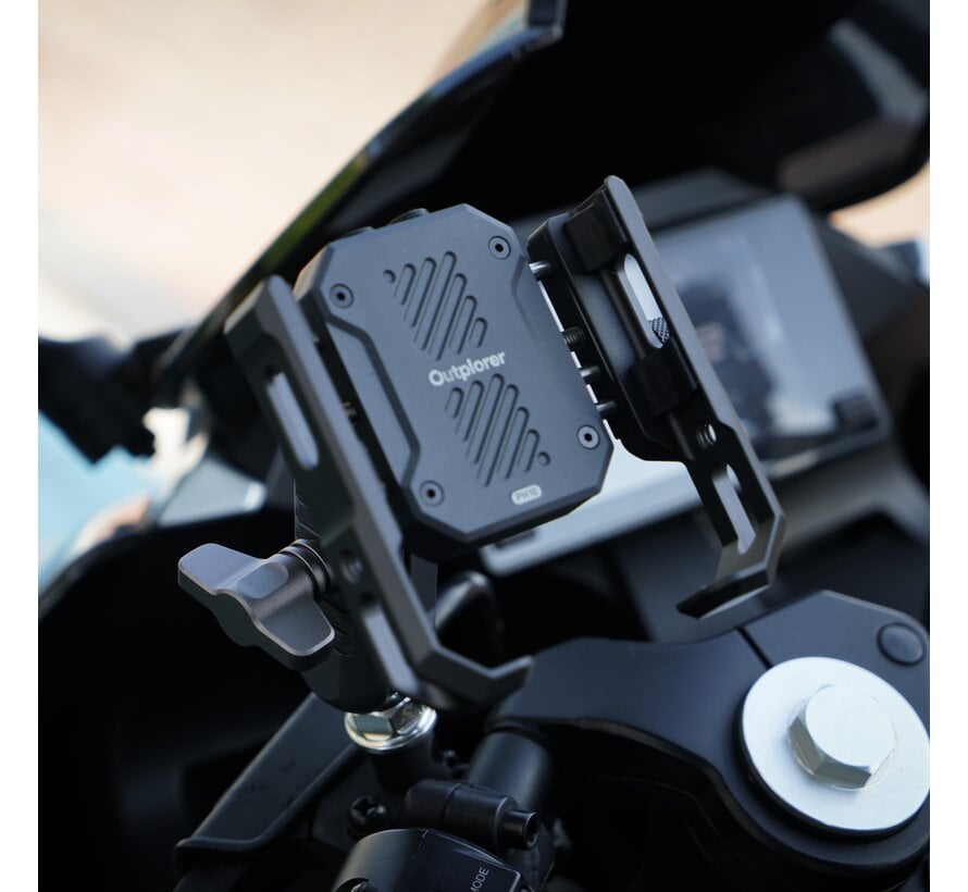 Motor stangbevestigingsset  universele telefoonhouder met airbag