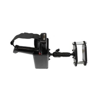 Brodit houder universele scanner pistolgrip - Forklift montageset max 97 mm