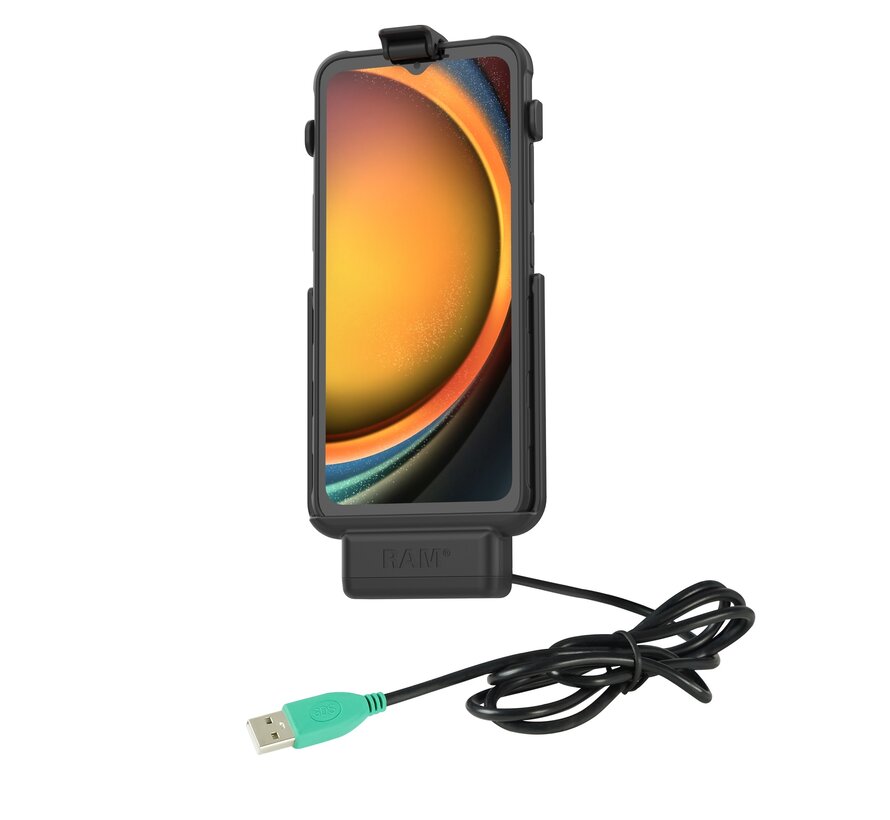 EZ-Roll'r™ Powered Dock voor Samsung Galaxy XCover7 zonder hoesje