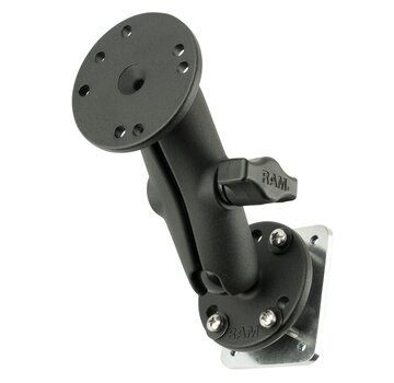 RAM Mount Klemhouder met Ronde Montageplaat (B-Maat)