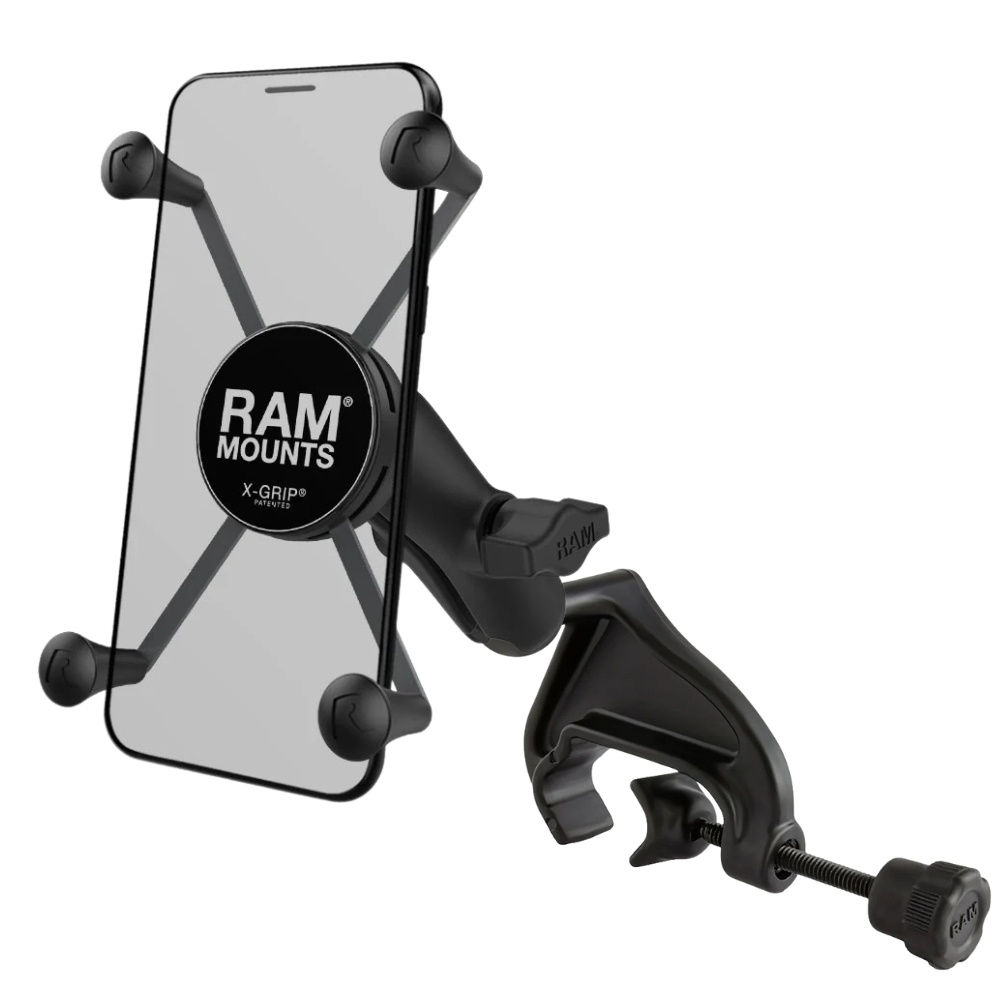 Yoke 30 Nut Cap Mount & Quick Grip XL Holder for Samsung Galaxy Note 10 Plus (sku 52179)