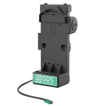 RAM Mount GDS® Uni-Conn™  Power Dock met Veermechanisme en Adapter voor gebruik met Intelliskin hoes