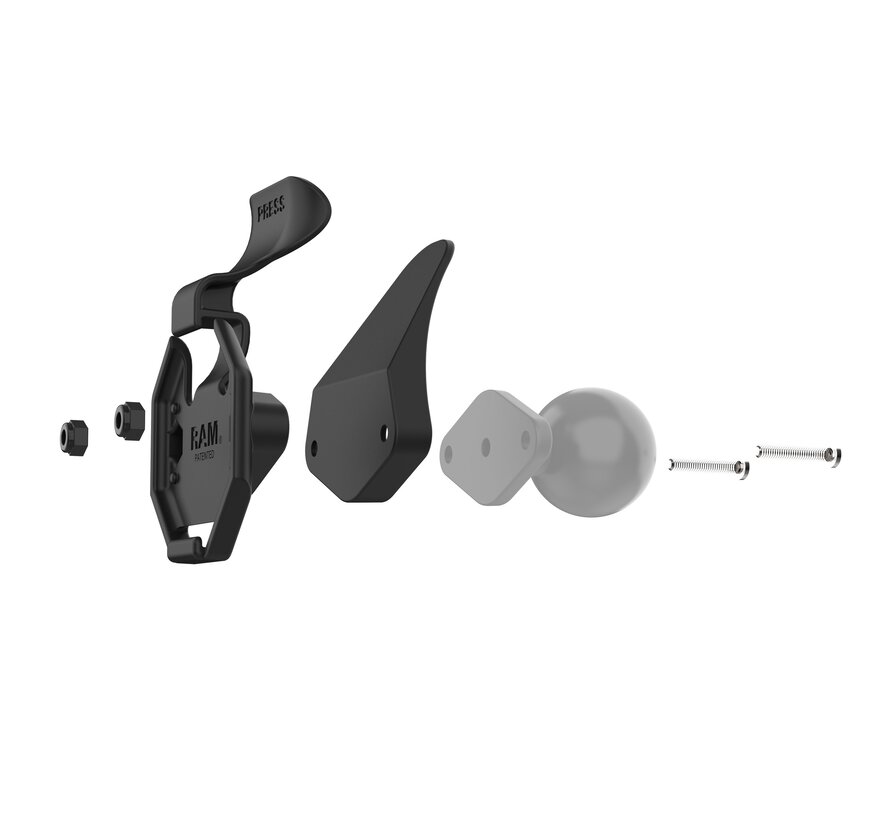Houder voor tablets met GDS® Uni-Conn™ Knop