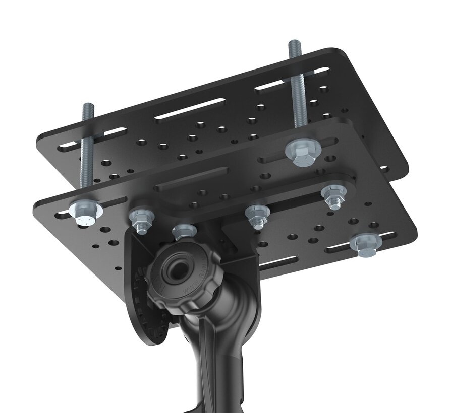 Montage beugel voor overhead met RAM® Pod HD™ 30" Heavy Duty tablethouder