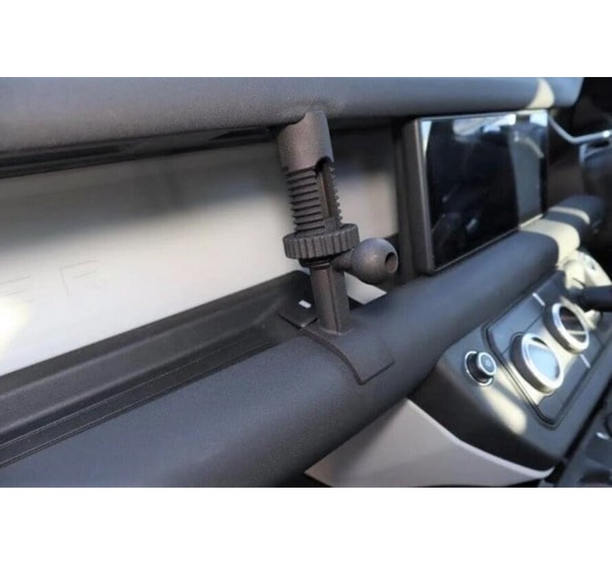 Defender (2020+, L663)  Combo Lite & HD Dashklem  telefoonhouder