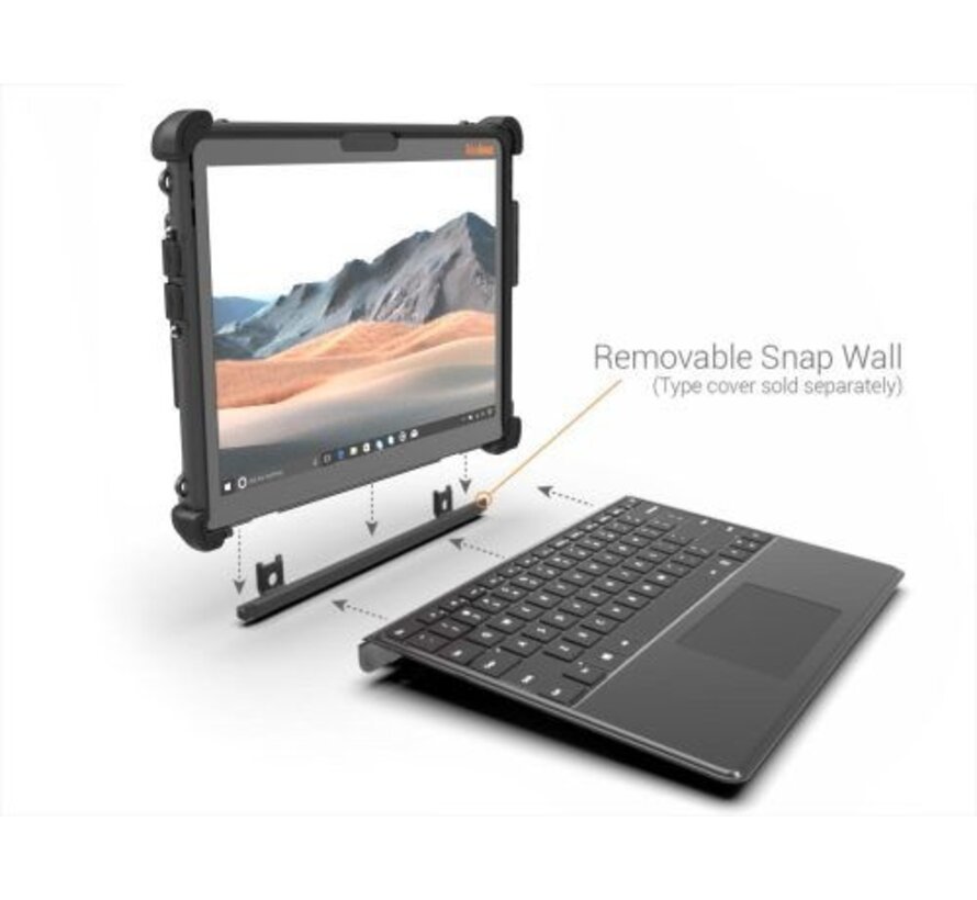 MobileDemand xCase Microsoft Surface Pro 9, 10 and 11th  Rugged Case