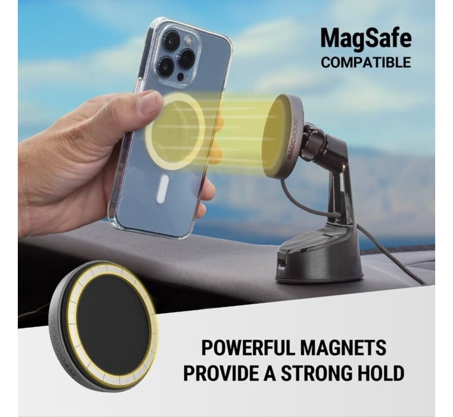 MagicMount™ Charge Pro Window/Dash zuignap