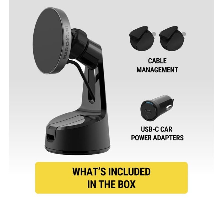 MagicMount™ Charge Pro Window/Dash zuignap