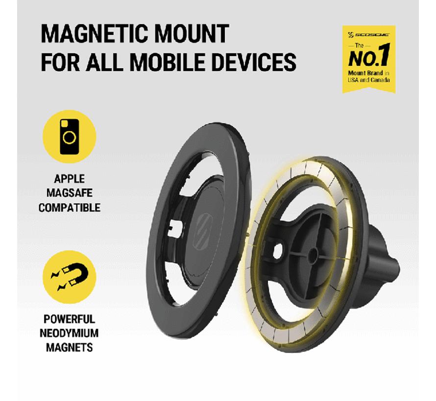 MagicMount™  Dash/Vent MagSafe-compatibele® magnetische telefoonhouder