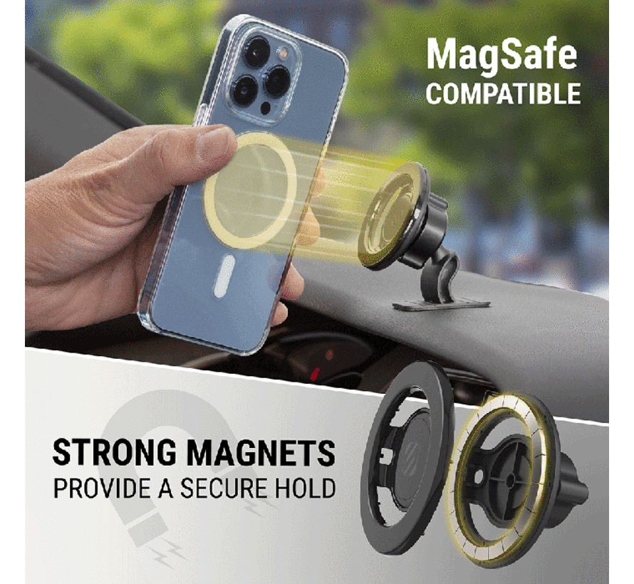 MagicMount™  Dash/Vent MagSafe-compatibele® magnetische telefoonhouder