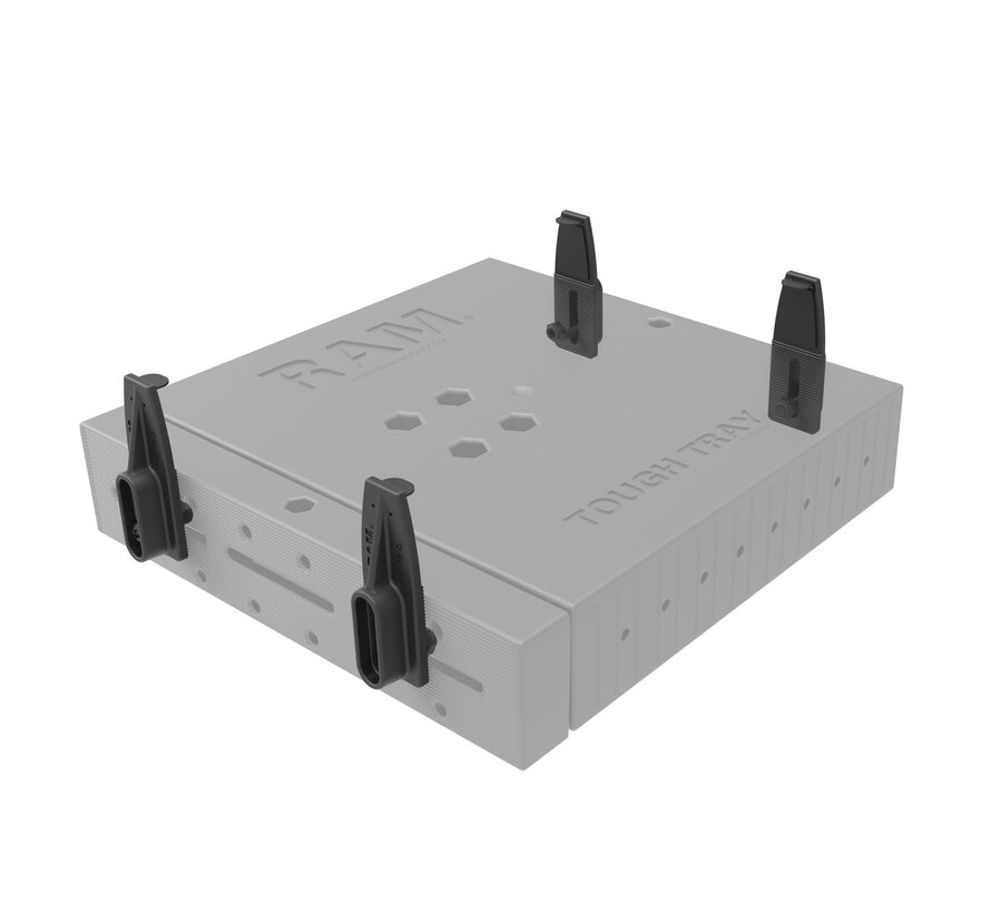 Universal No-Drill™ Laptop Mount RAM-VB-196-SW1-FL (rechte klemmen)