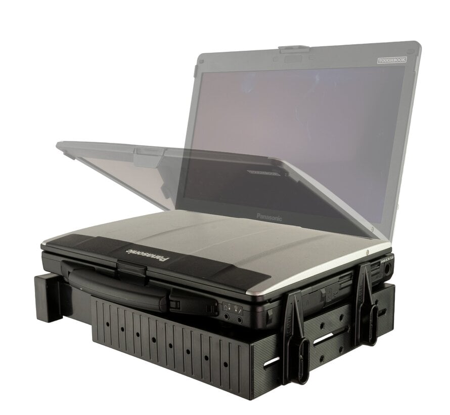 Universal No-Drill™ Laptop Mount RAM-VB-196-SW1-FL (rechte klemmen)