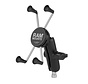 X-Grip Large Motorhouder Set met M8 Stuurklembasis