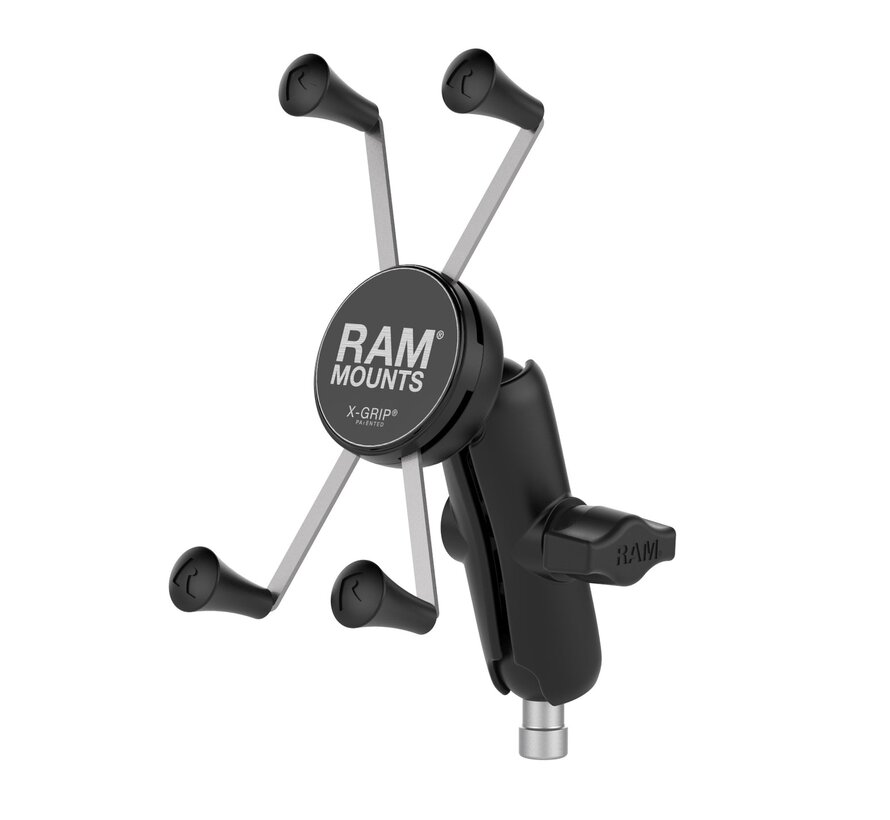 X-Grip Large Motorhouder Set met M8 Stuurklembasis