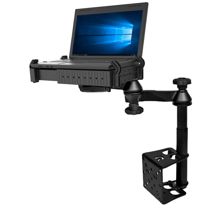 Vertical Drill-down Double Swingarm laptop RAM-VBD-184T-SW1