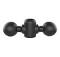 Dubbele Bal Adapter met 1/2" NPT Schroefdraadgat  RAM-217-3U