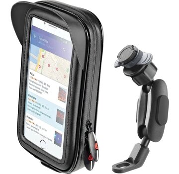 Lampa Optiline Waterdichte Telefoonhouder Motor Scooter Spiegel Lange Arm