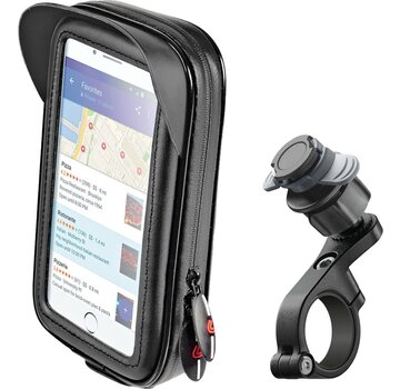 Lampa Optiline Waterdichte Telefoonhoes Motor Scooter Stuurbevestiging