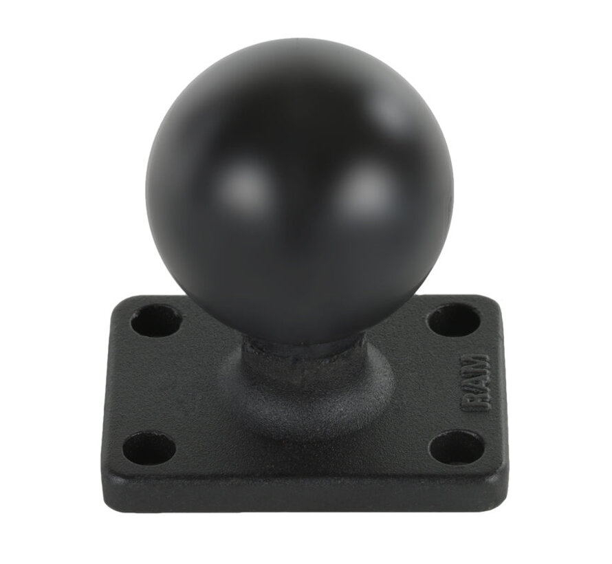 Bal Basis met 1" x 2" 4-Gat Patroon - C Maat RAM-202U-1525