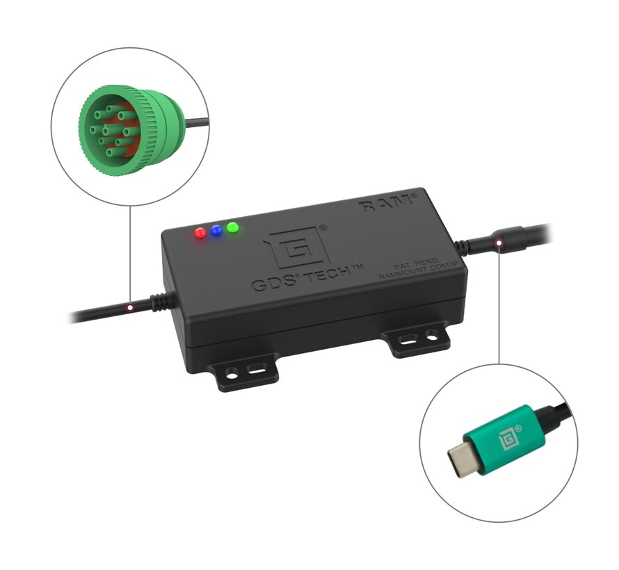 GDS® CAN Bus met  voertuig Connector