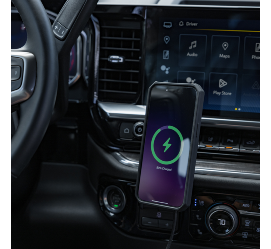 Draadloze dashboard autolader 15 watt (Magsafe geschikt)