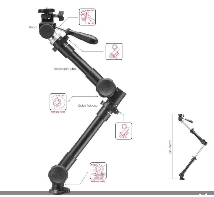 Universele Auto Laptophouder A-100A