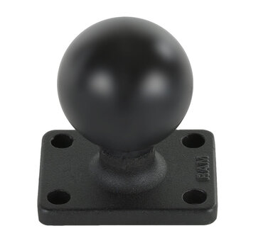 Emounting Outlet Webshop (EOW) Bal Basis met 1" x 2" 4-Gat Patroon - C Maat