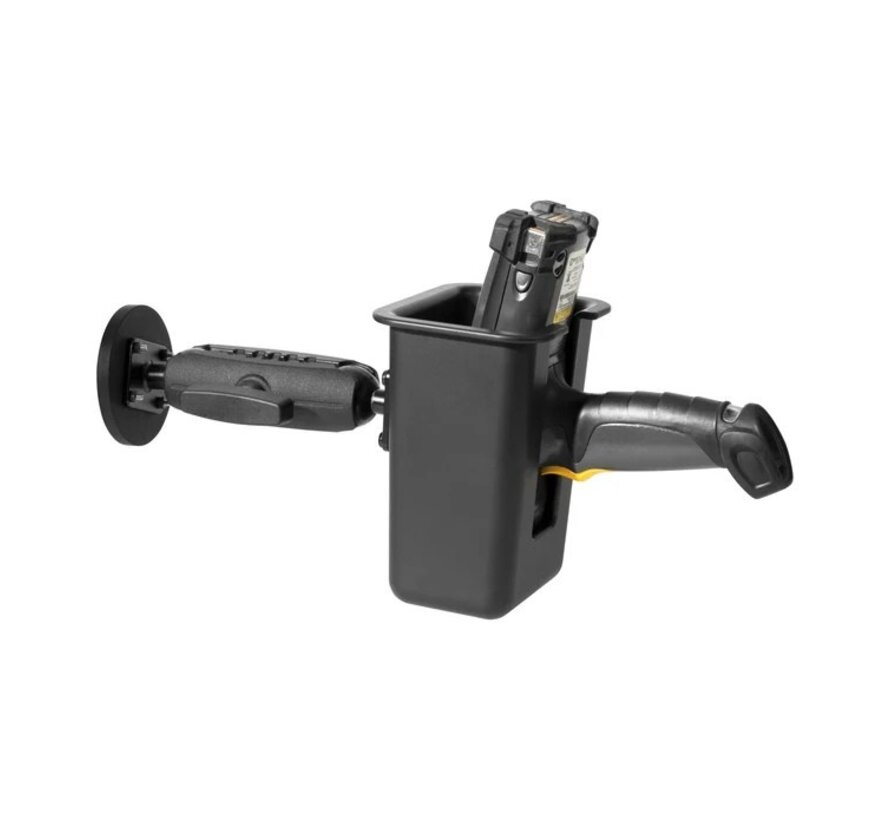 Barcodescanner houder groot met magneet montage set