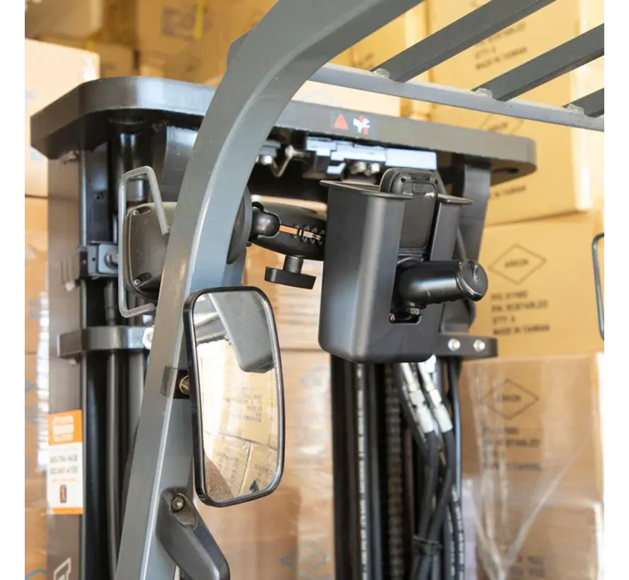 Barcodescanner houder groot met magneet montage set