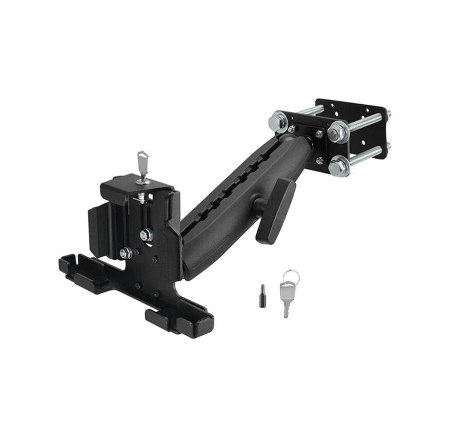 Metalen heftruckmontageset tablethouder universeel met slot
