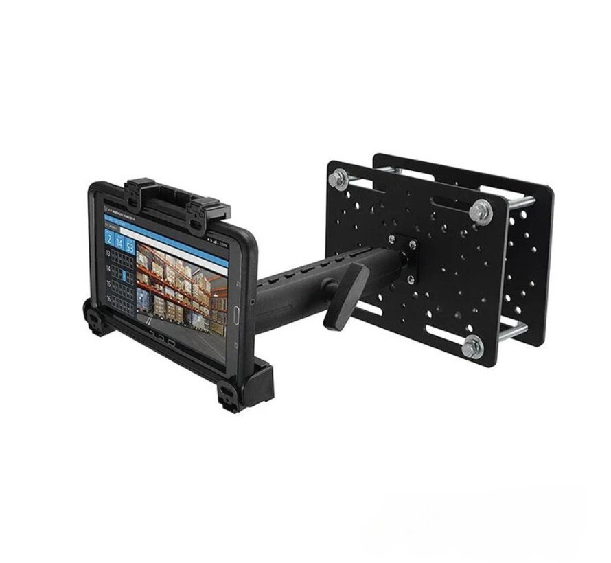 Heftruckkooi/overhead tablethouder universeel met slot