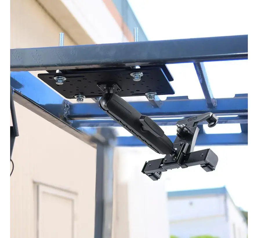 Heftruckkooi/overhead tablethouder universeel met slot