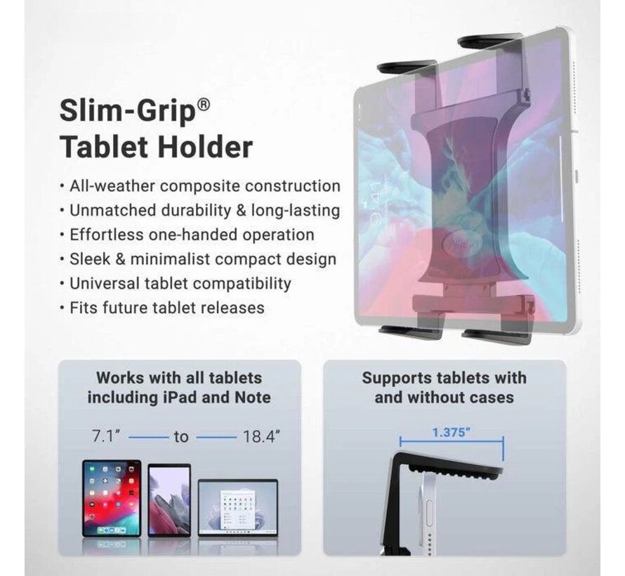 Heftruckmontageset Slim-Grip tablethouder universeel