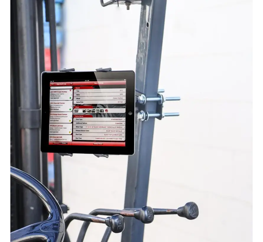 Heftruckmontageset Slim-Grip tablethouder universeel