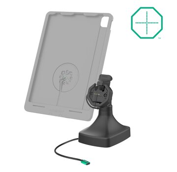 RAM Mount GDS® Uni-Conn™ Kantel- en Draai Kiosk Dock met oplaadfunctie via USB-C