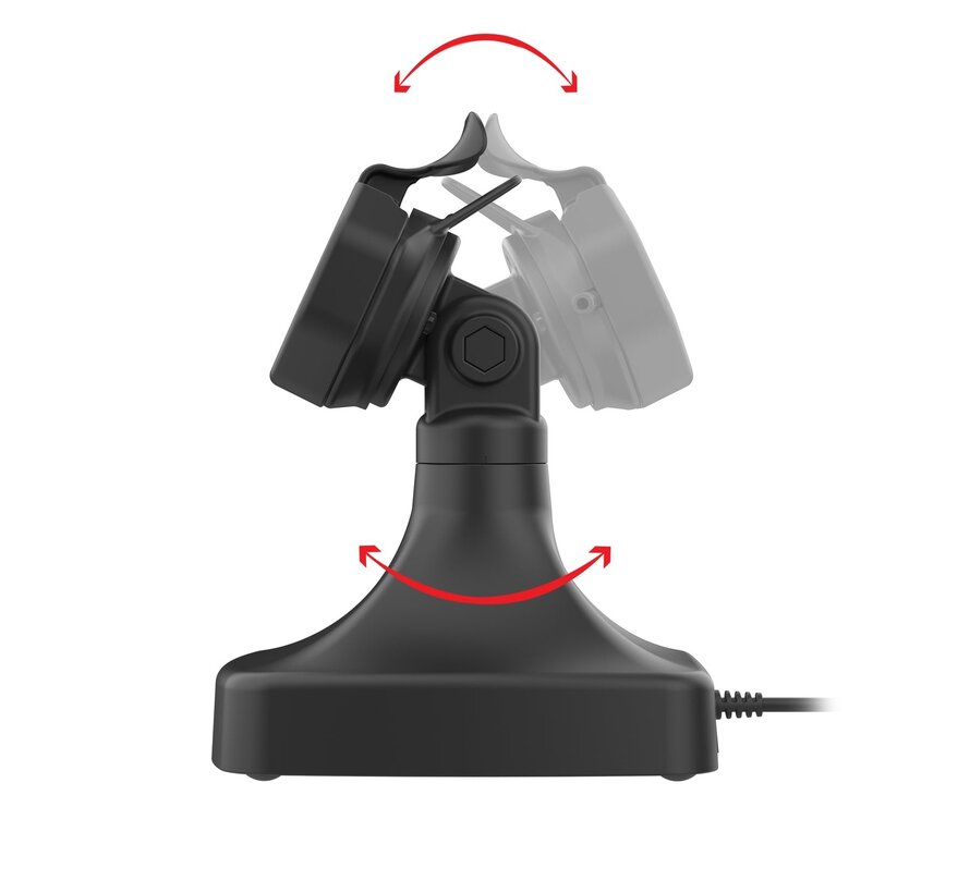 GDS® Uni-Conn™ Kantel- en Draai Kiosk Dock met oplaadfunctie via USB-C