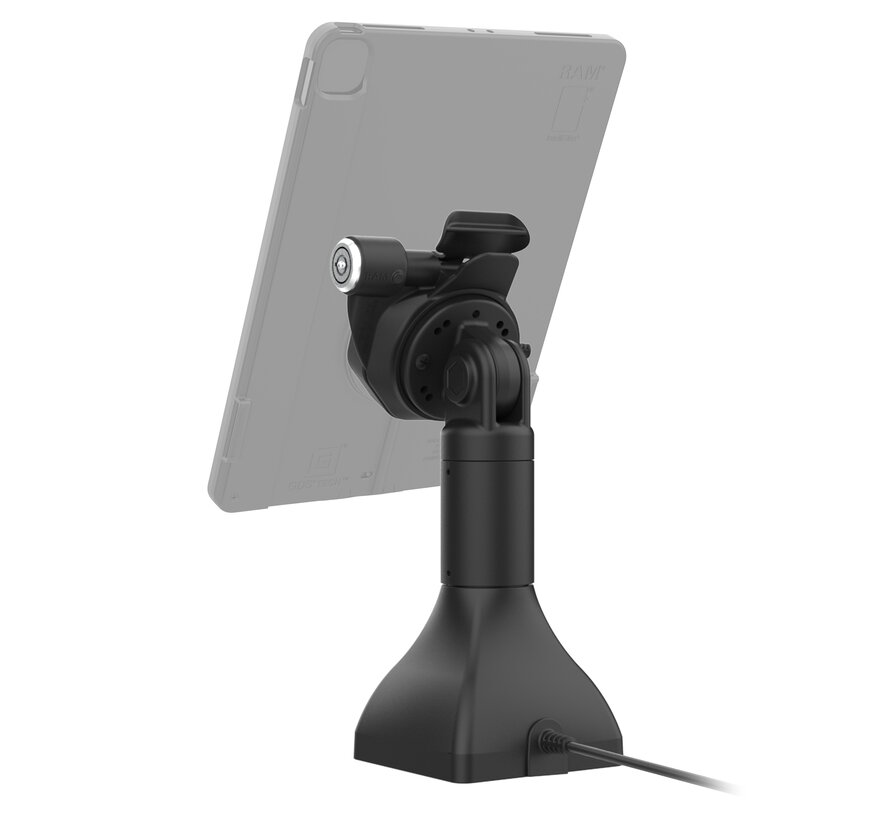 GDS® Uni-Conn™ 18 cm Pedestal Dock met slot en oplaadfunctie via USB-C